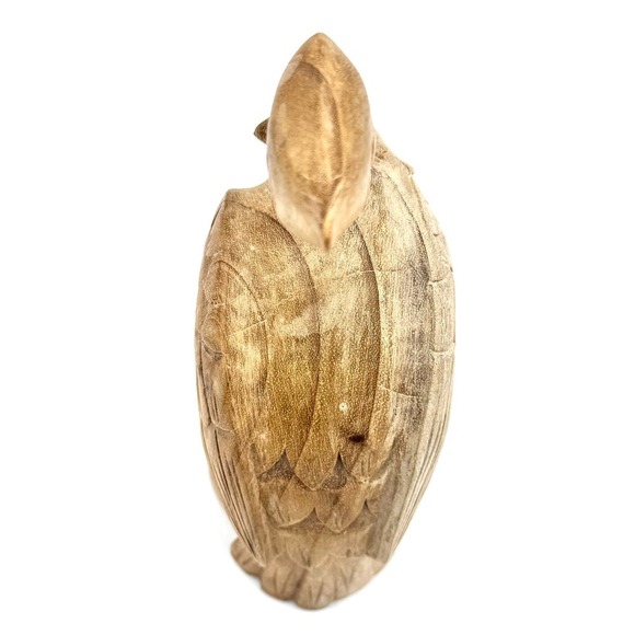 Hand Carved Bali Indonesian Wood Pelican 8" Figurine Bird With Fish 
Ocean Beach - Picture 8 of 11